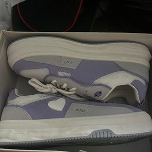 , purple heart shoes
